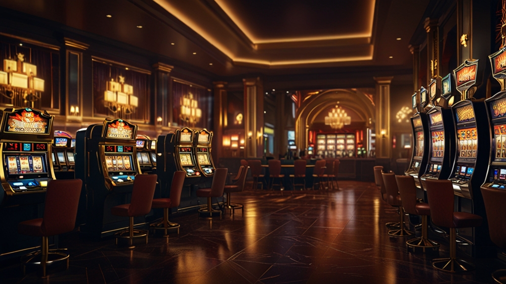 Offre de bienvenue Godz Casino affichée dans une ambiance de casino élégante