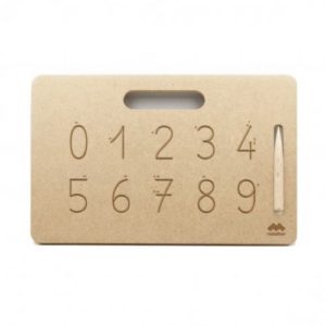 Tablette d'écriture chiffres Montessori